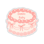 Horoscope Cake Sticker