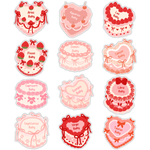 Horoscope Cake Sticker