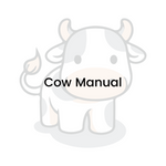 Paper Flower Cow Manual & Template - 5x7, 8x8, 8x10, 9x9, & 12x12