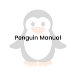 Paper Flower Penguin Manual & Template - 5x7, 8x8, 8x10, 9x9, & 12x12