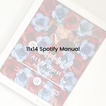 11x14 Spotify Manual & Template