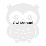 Paper Flower Owl Manual & Template - 5x7, 8x8, 8x10, 9x9, & 12x12