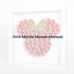 11x14 Minnie Mouse Manual & Template