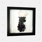Paper Flower Deer Manual & Template - 8x8, 8x10, 9x9, & 12x12