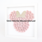 12x12 Minnie Mouse Manual & Template